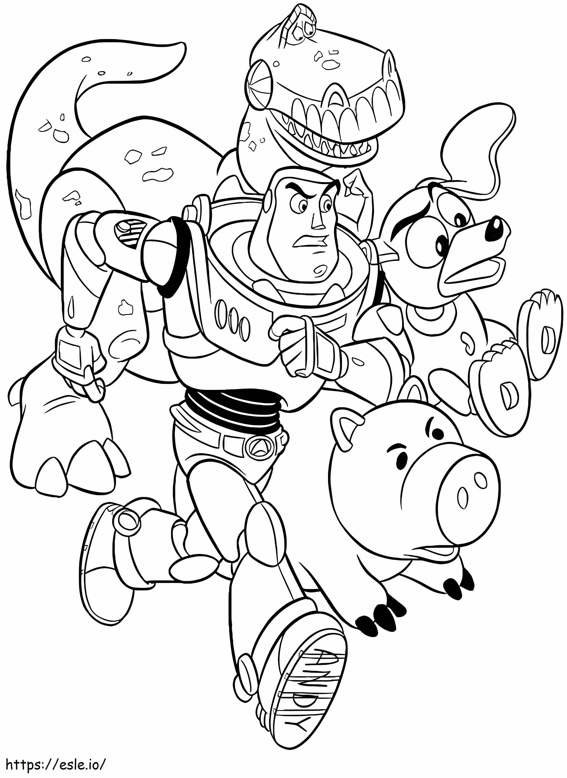 1559875292 The Toys Are Running A4 coloring page