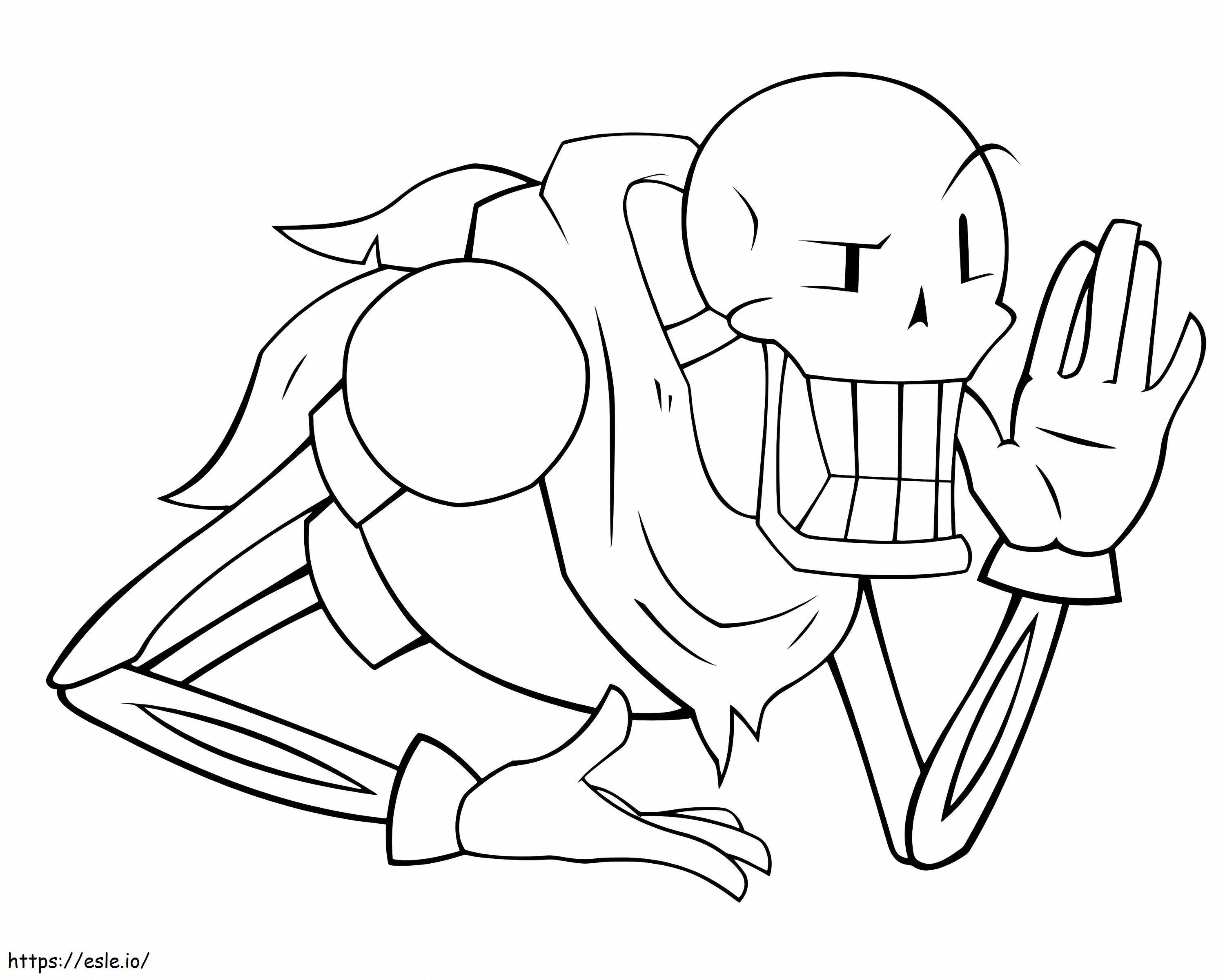 Fun Papyrus coloring page