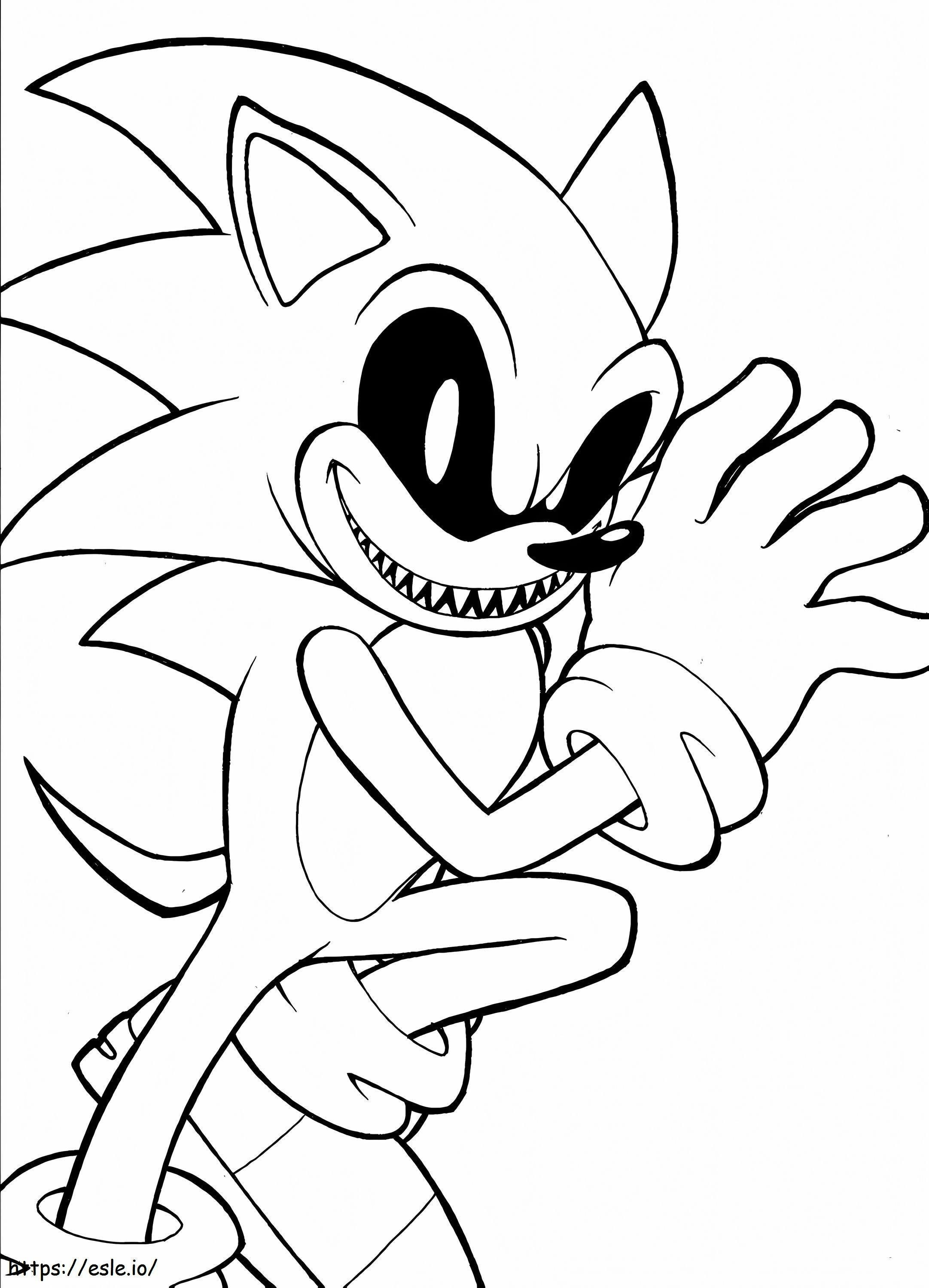 Sonic Exe kifestő
