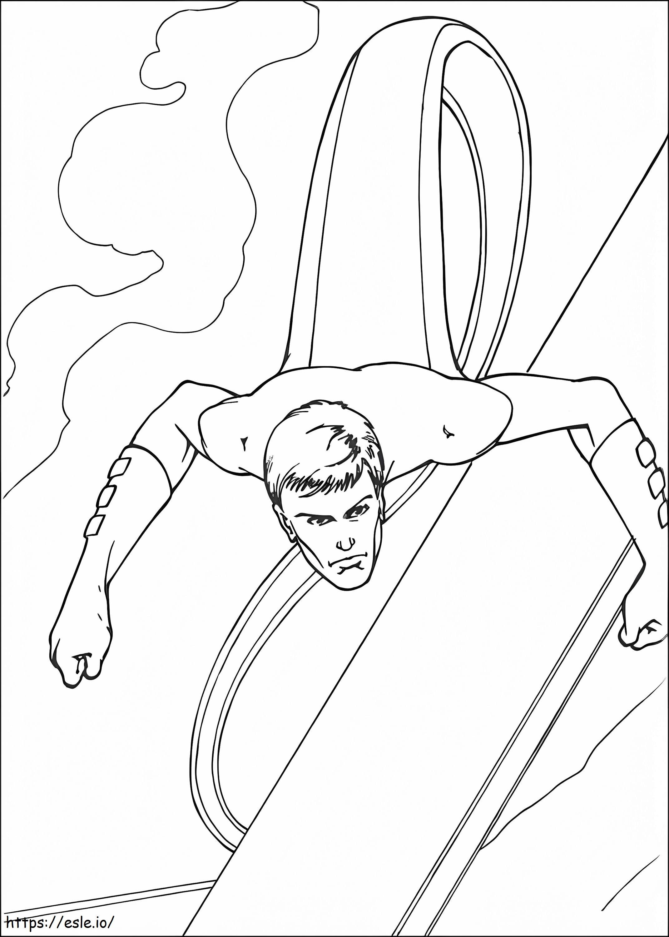 Mr Fantastic Coloring Page