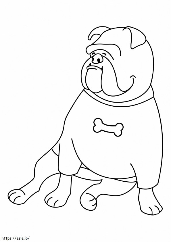 Good Dog coloring page
