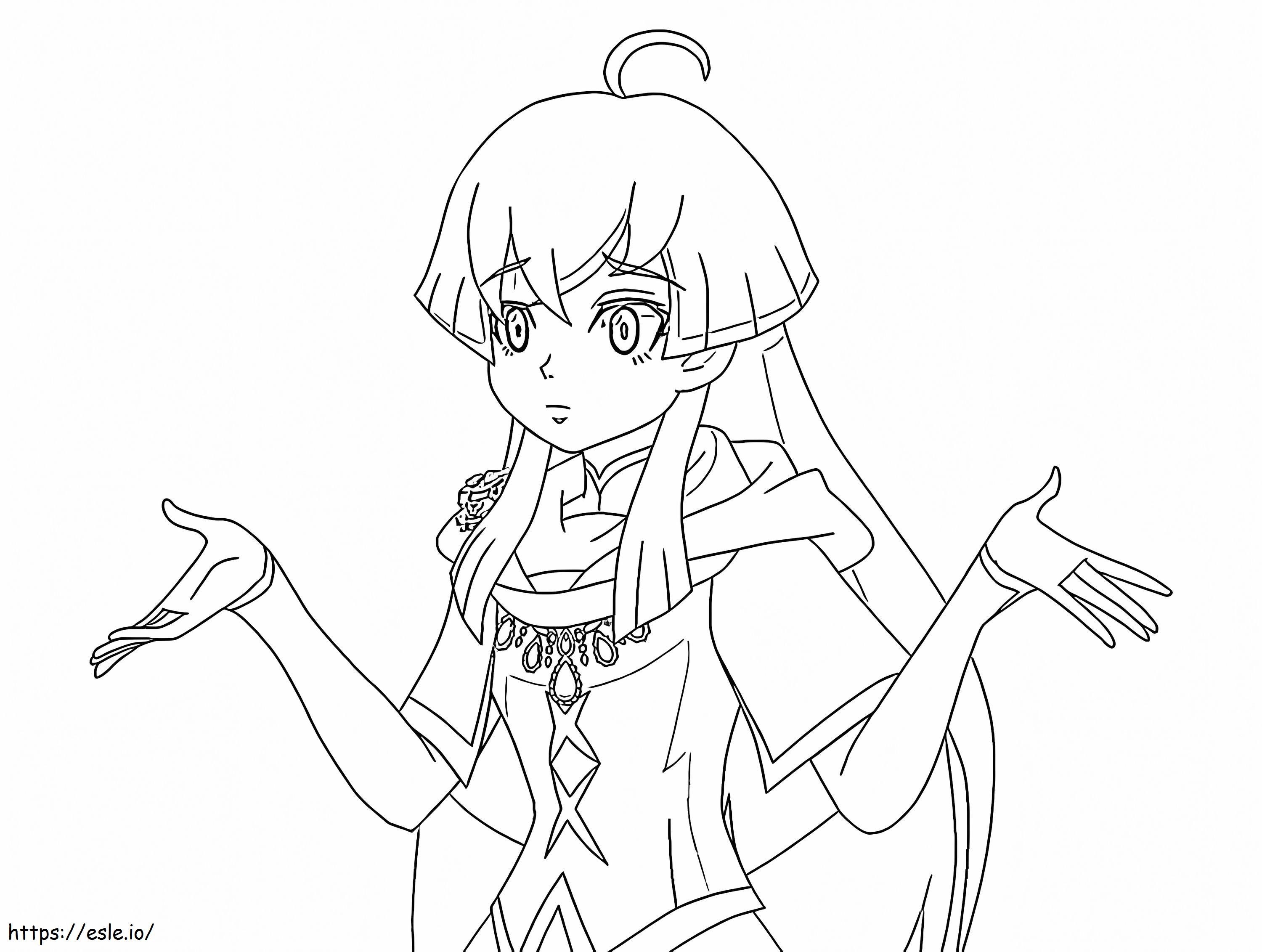 Screechers Wild 5 coloring page