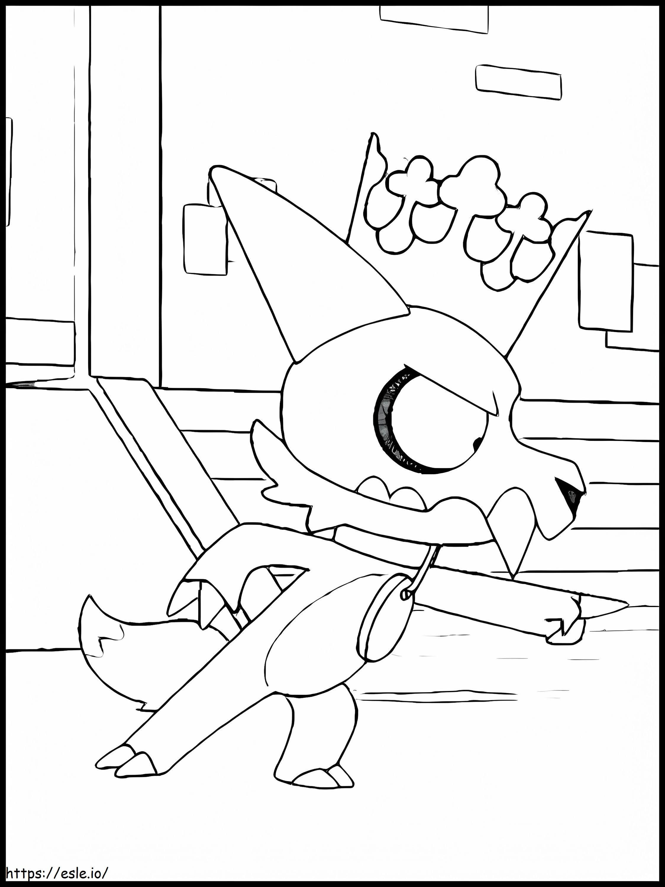 King From The Owl House coloring page