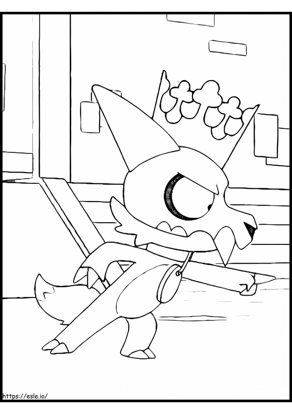 King From The Owl House coloring page