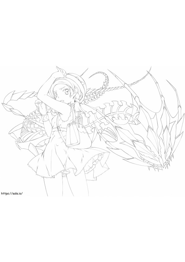 Eternal 6 coloring page