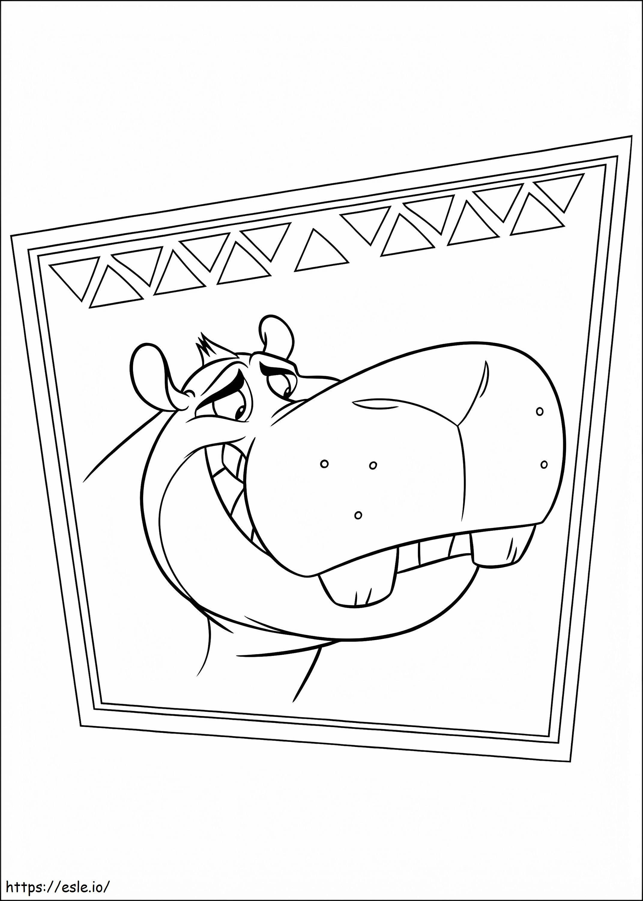 Beshte From The Lion Guard coloring page