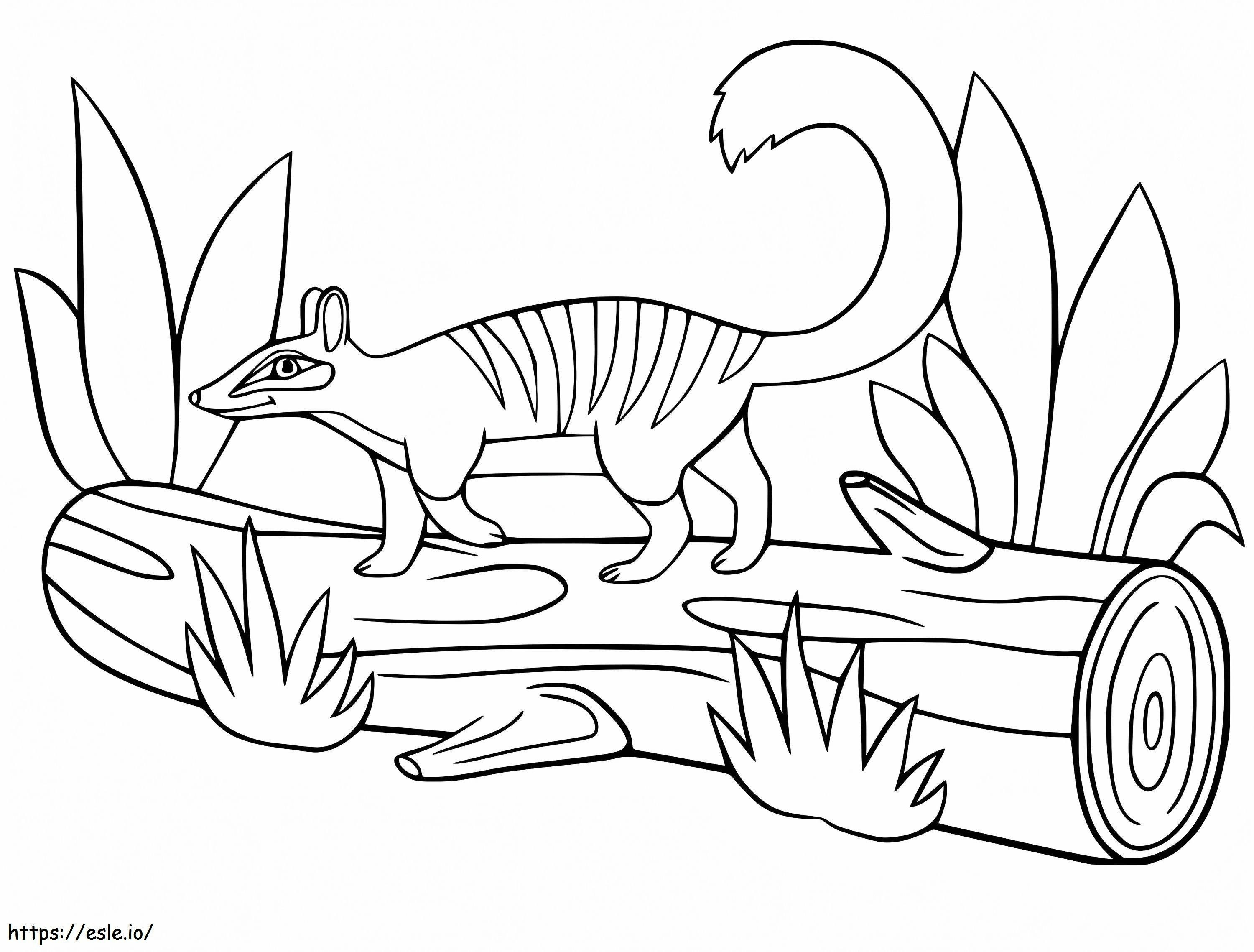Number 1 coloring page