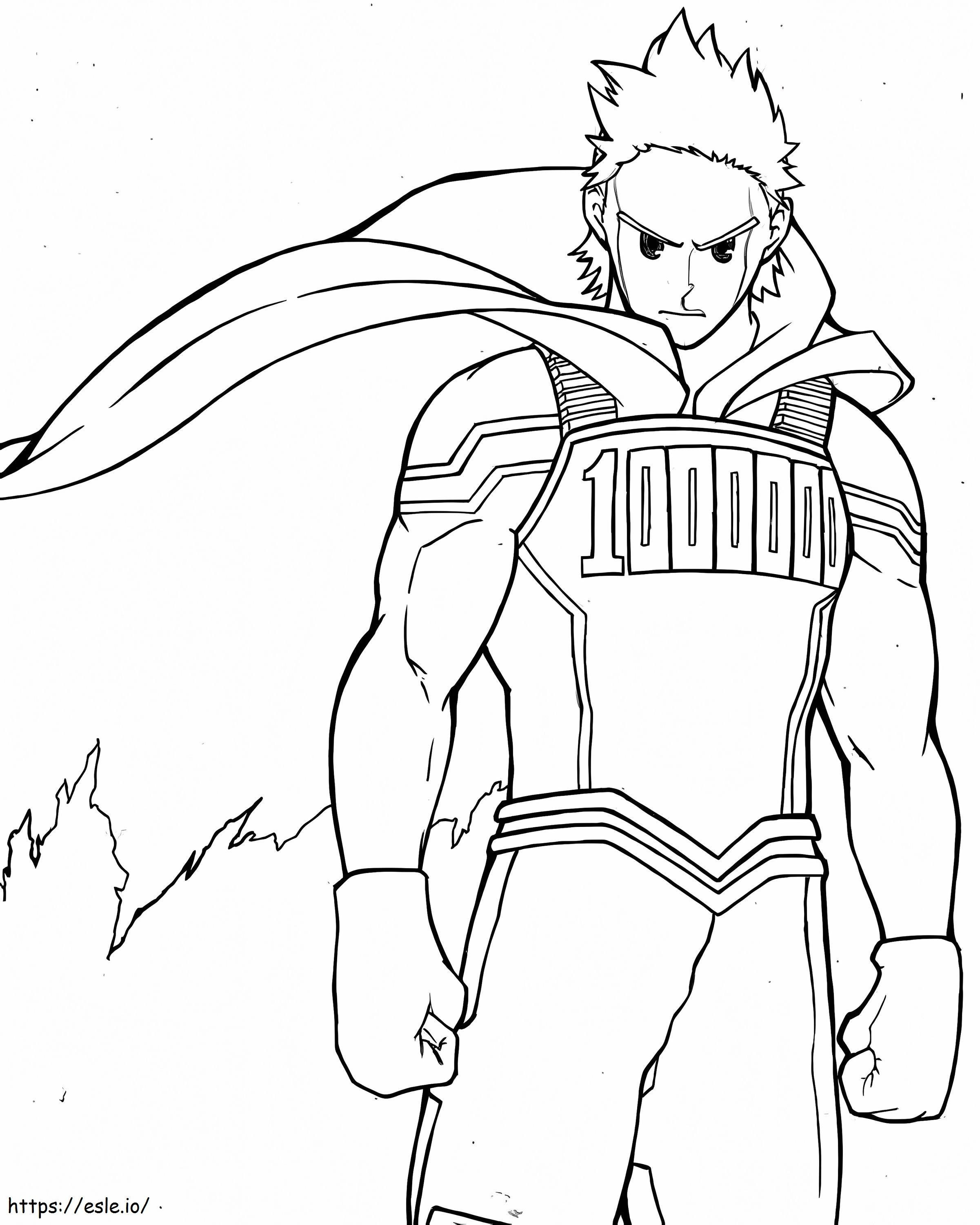 My Hero Academia Mirio Togata coloring page