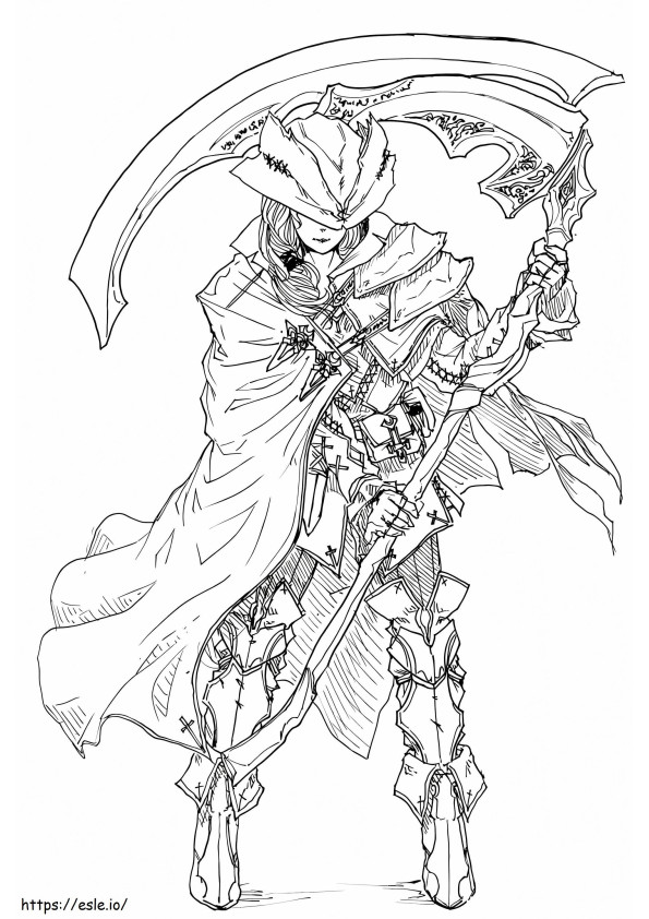 Fighter With Scythe