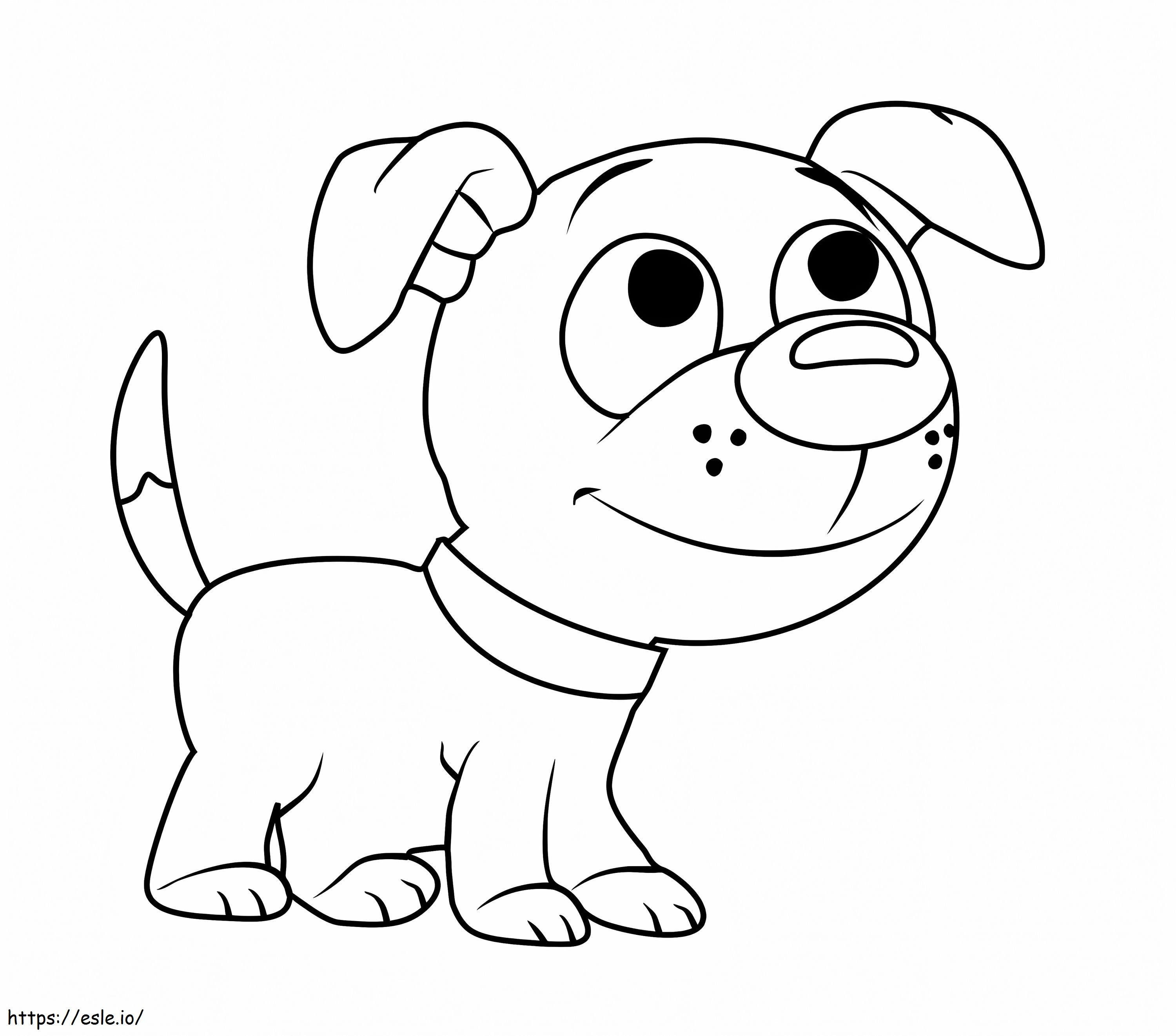 Wagster From Pound Puppies coloring page