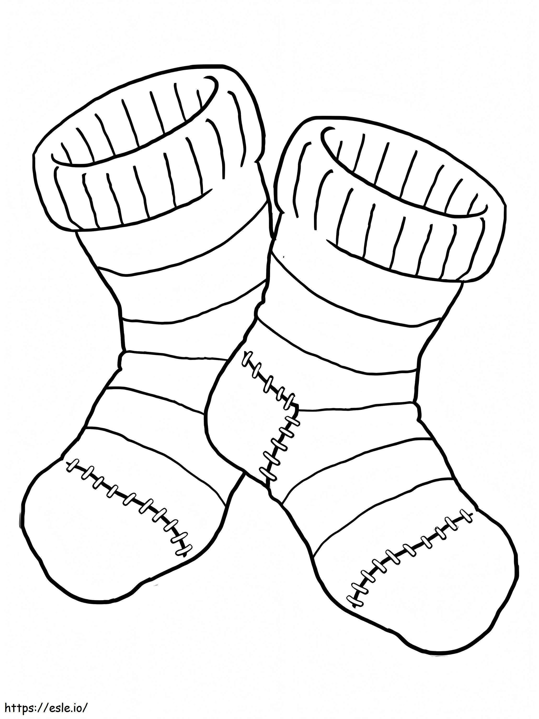 Normál zokni kifestő