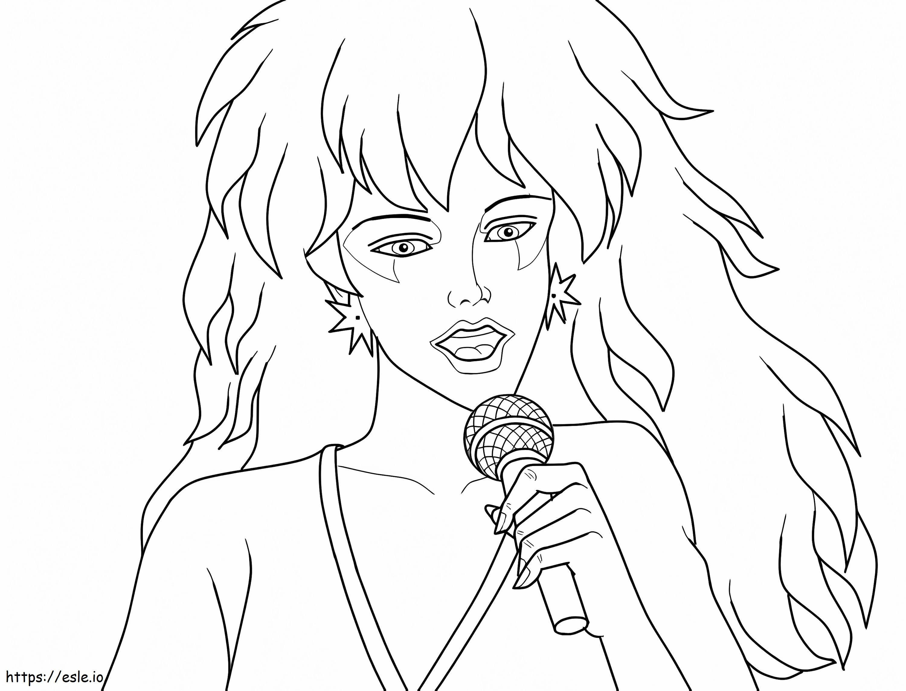 Jem And The Holograms 26 coloring page
