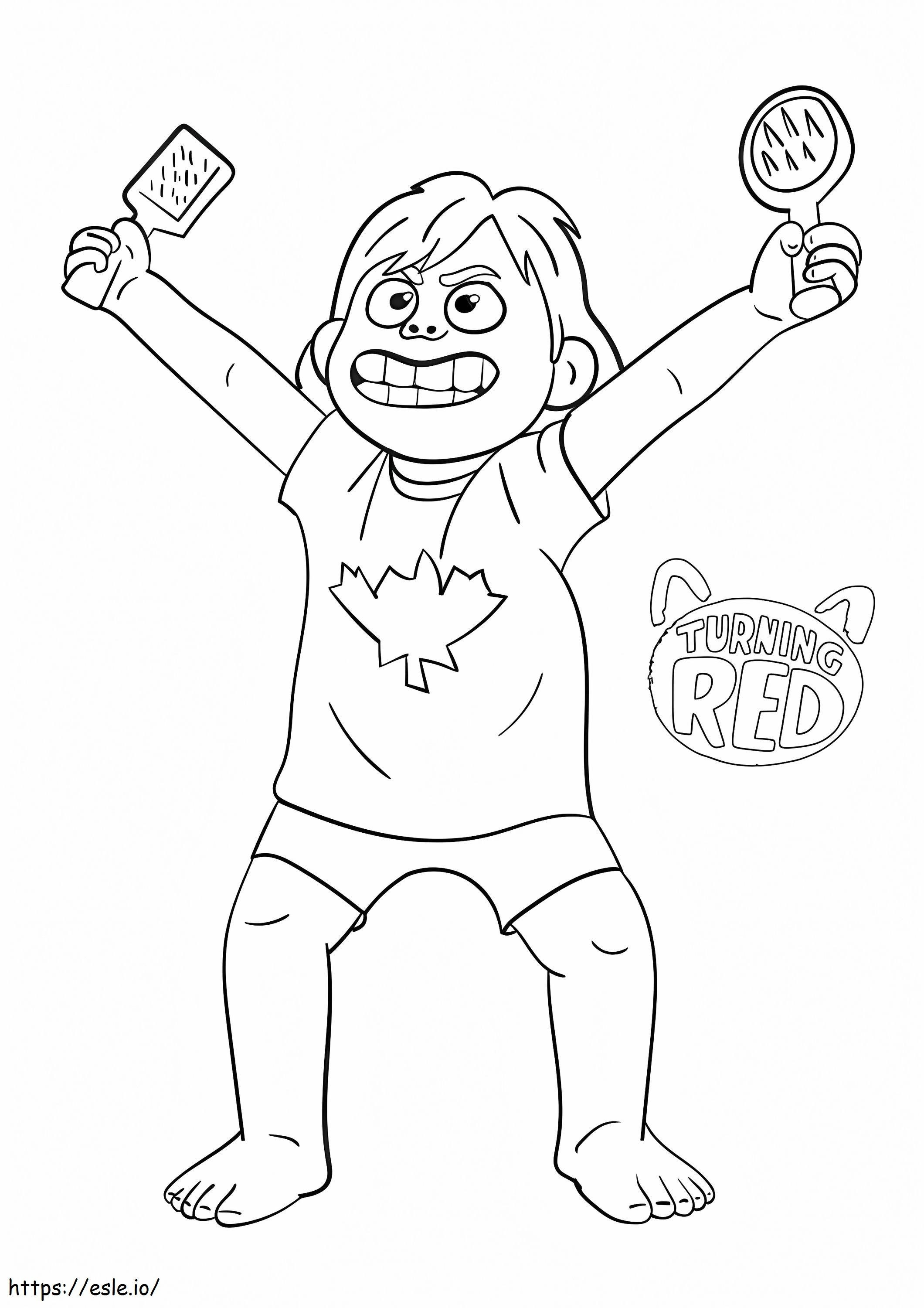Turning Red 2 coloring page