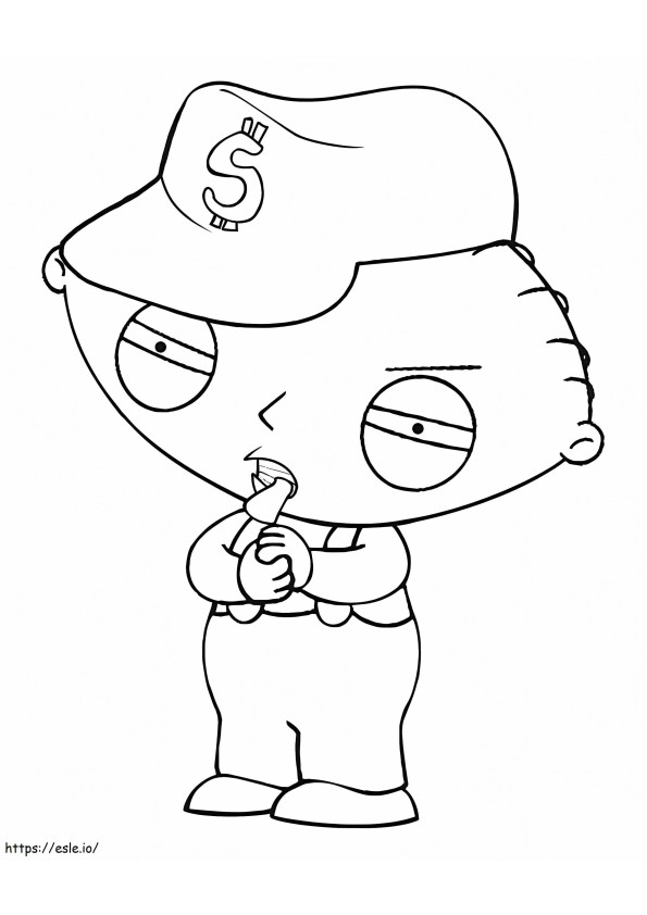 Stewie Griffin 5 coloring page