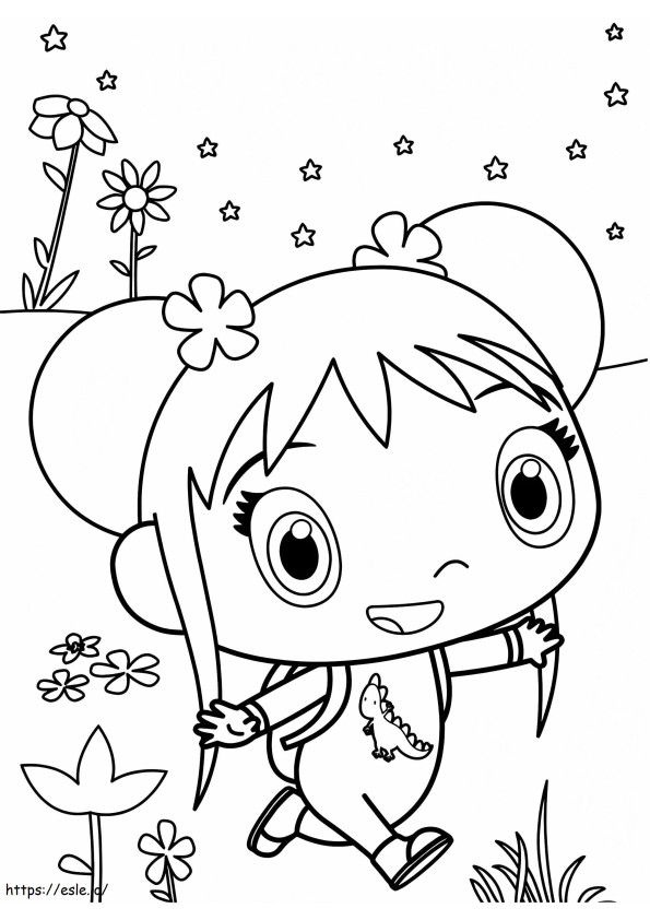 1536220923 When Walking A4 coloring page