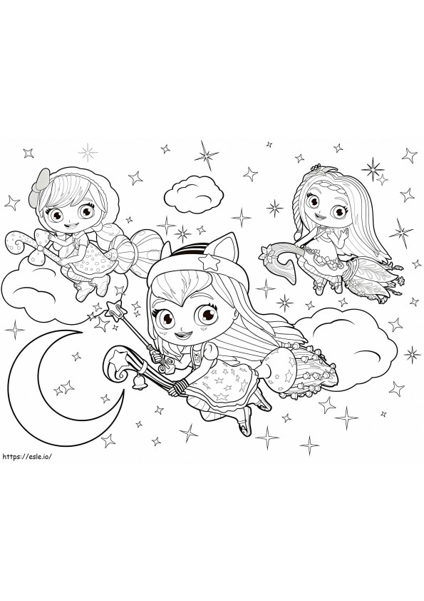 Little Charmers Magical coloring page