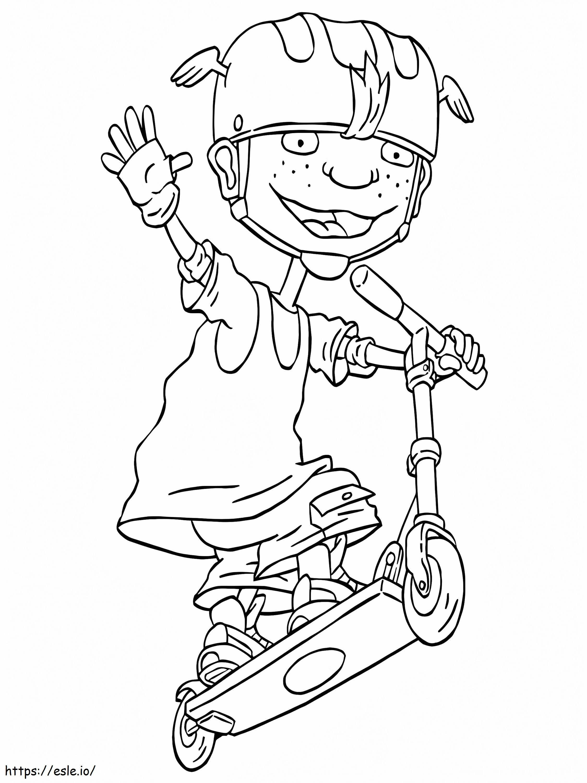 Rocket Power 9 coloring page