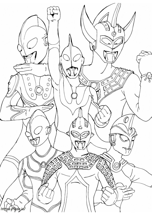 Ultraman Team 3 kifestő
