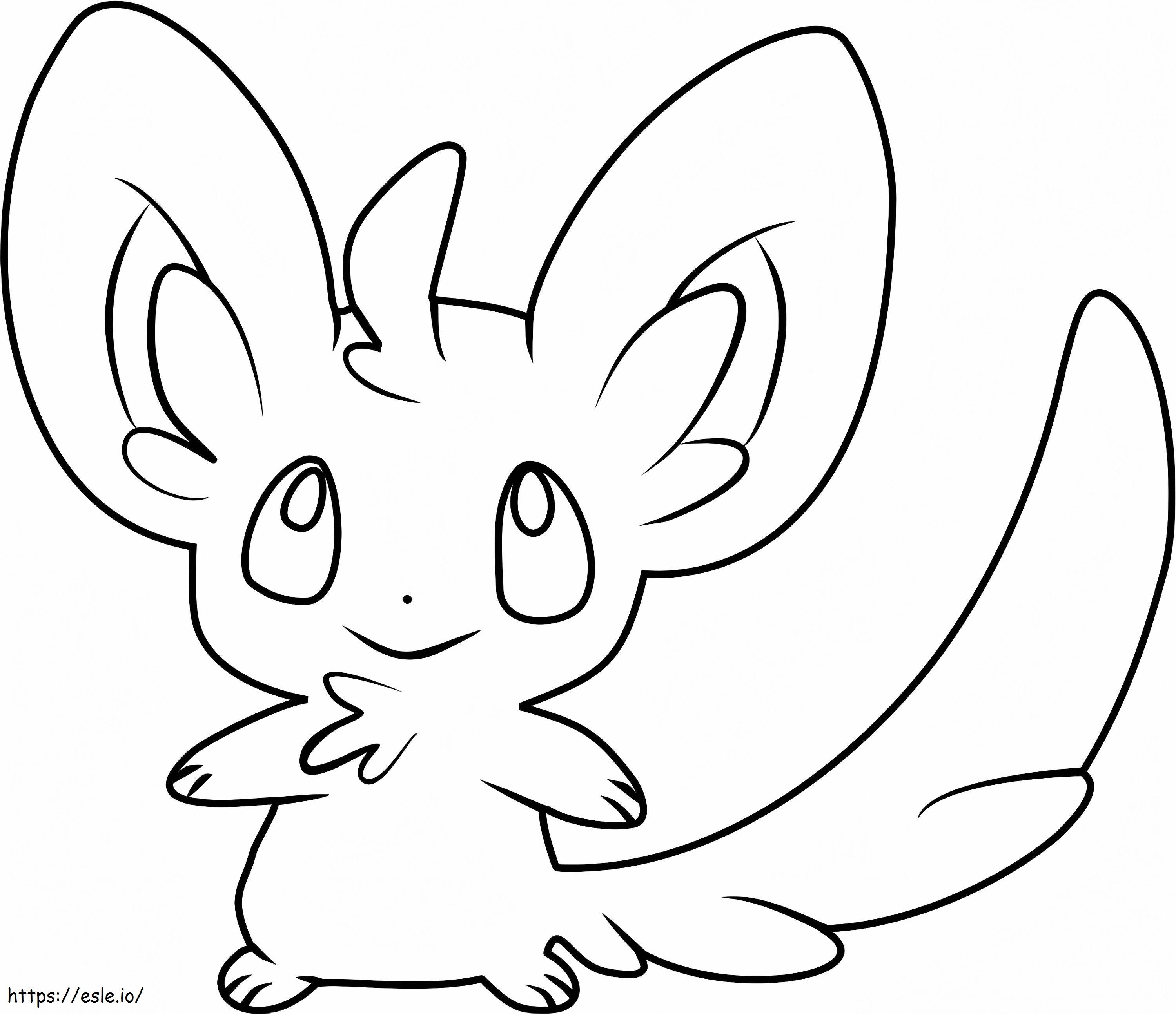 Gambar Mewarnai Minccino Pokemon Gratis untuk Dicetak