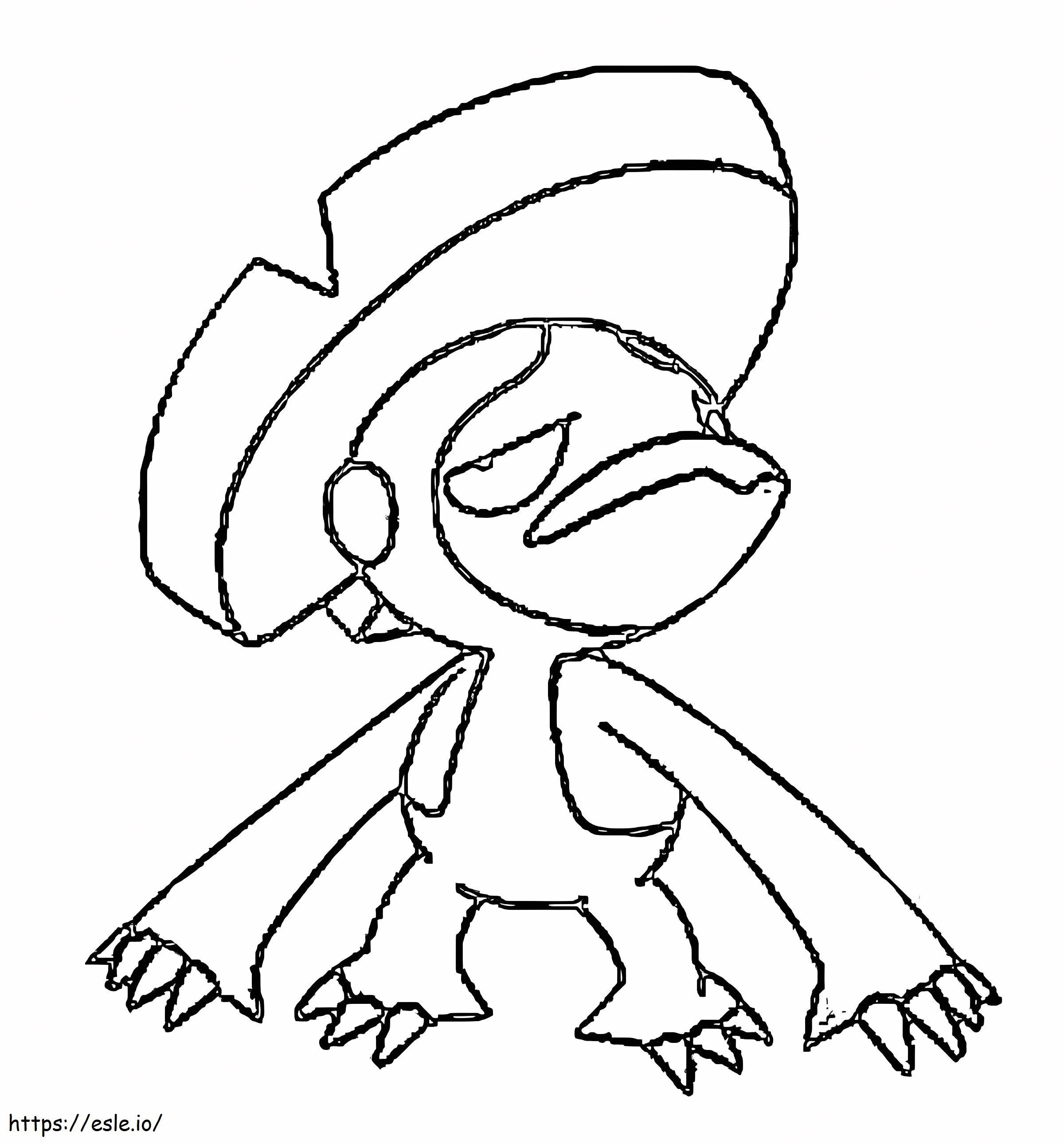 Shadow There Are 3 Pokemon coloring page