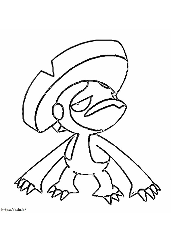 Shadow There Are 3 Pokemon coloring page