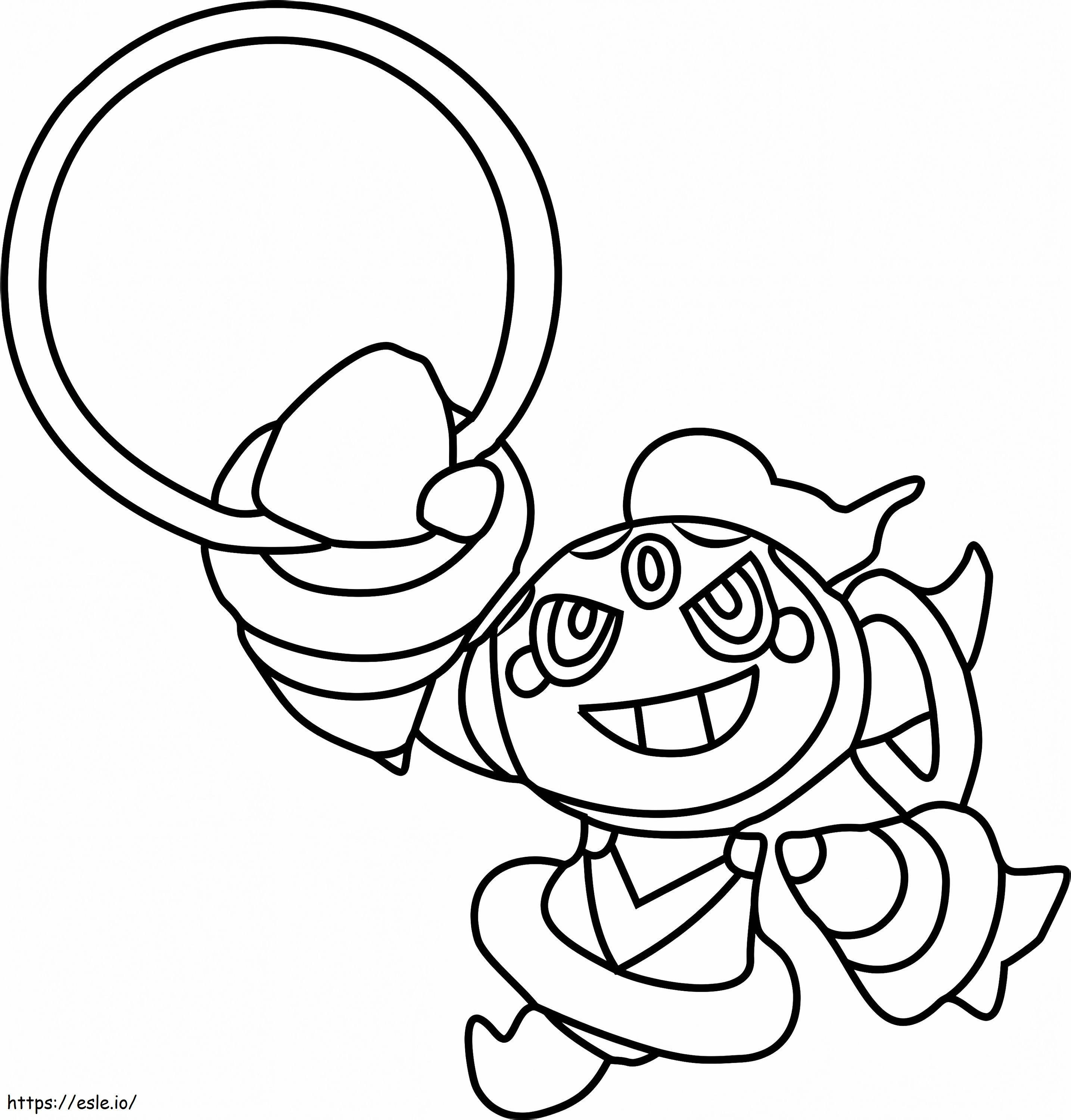 1530672802 Touch Pokemon A4 coloring page