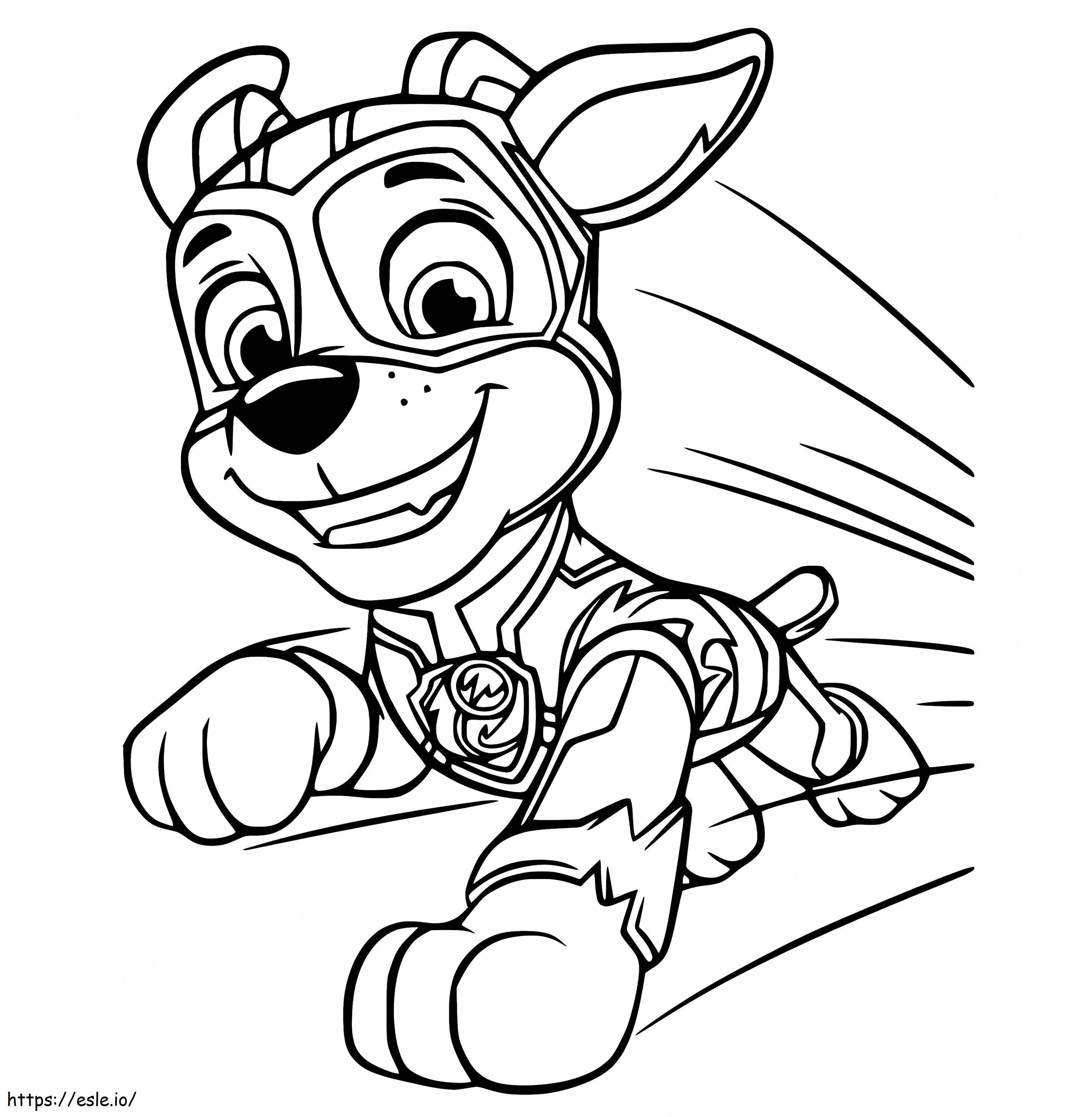 Tracker Super Fast coloring page