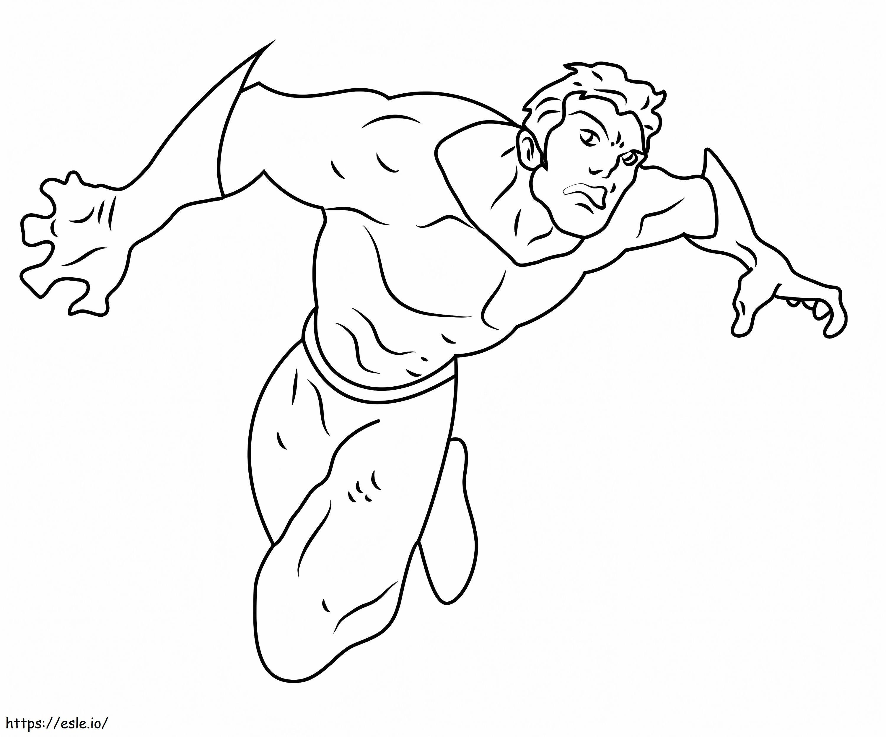 Coloriage Aquaman 16 à imprimer dessin