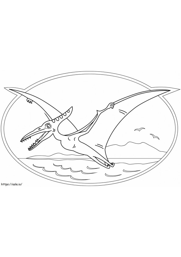 Pterodaktylus ausmalbilder