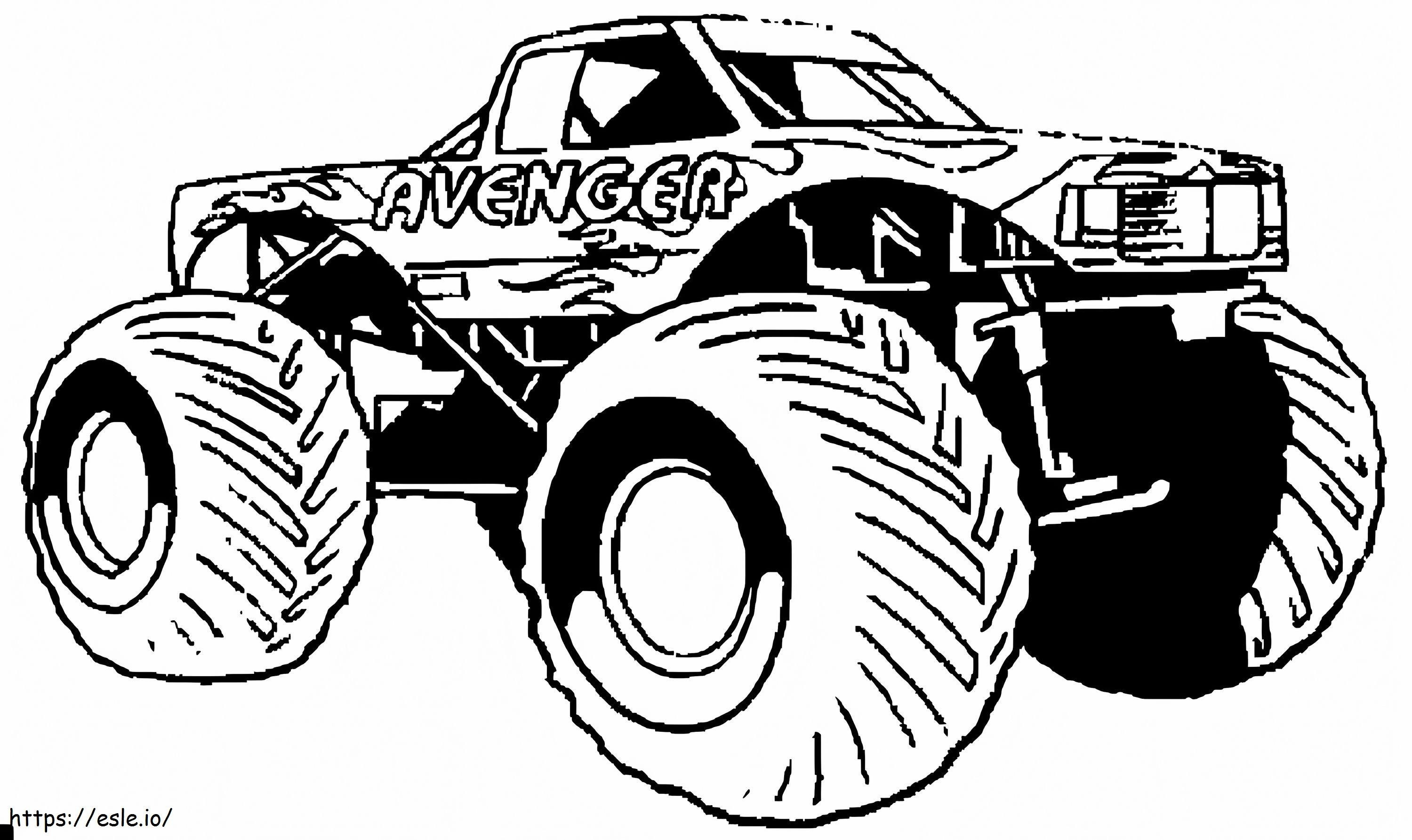 Monster Truck Avenger värityskuva