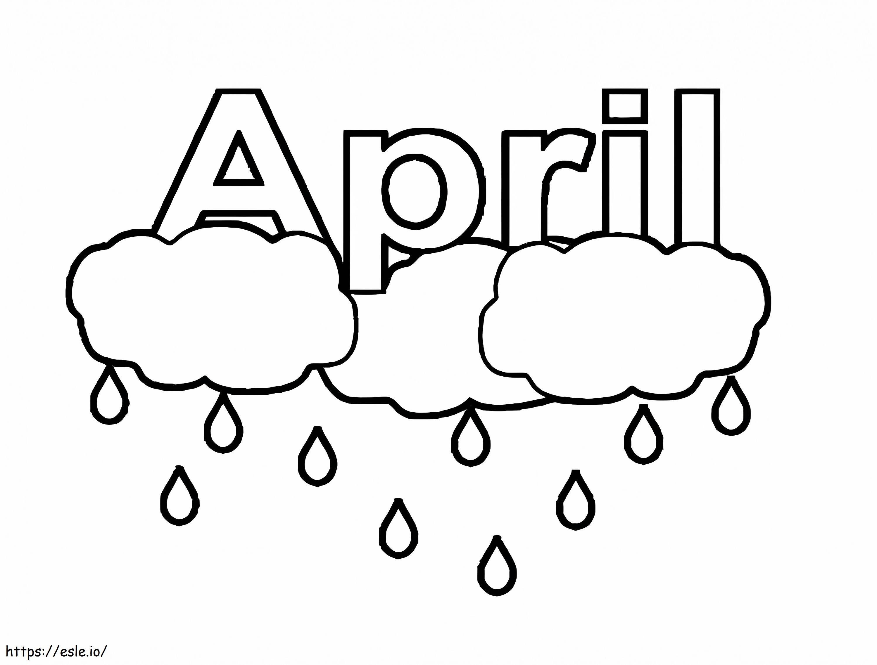 Gambar Mewarnai 5 April Gratis Untuk Dicetak