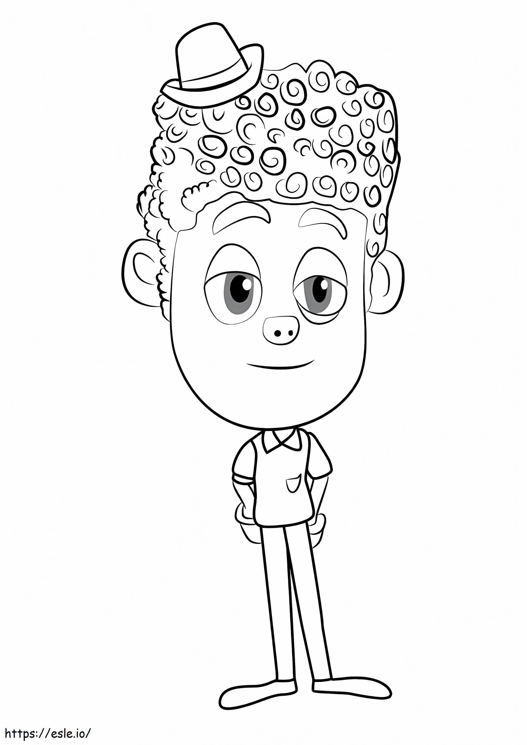 Joao From The Book Of Life coloring page