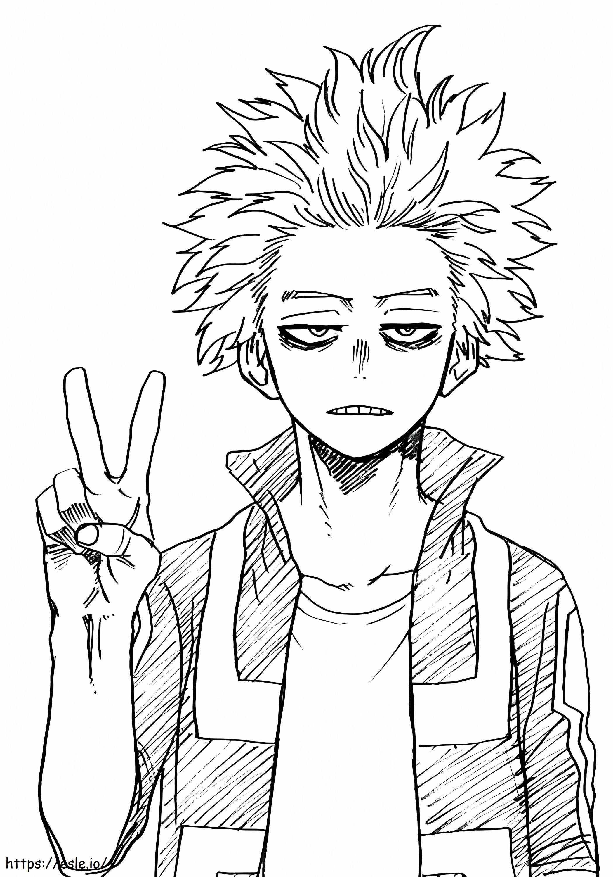 Tulostettava Hitoshi Shinso värityskuva