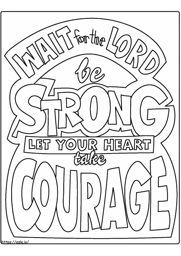 Deixe seu coração ganhar coragem para colorir
