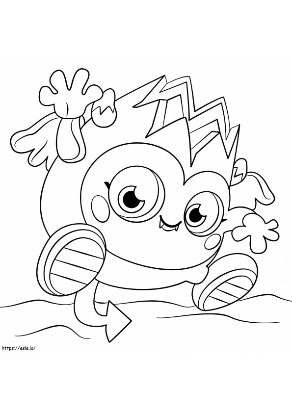 Moshi Monsters Diavlo coloring page