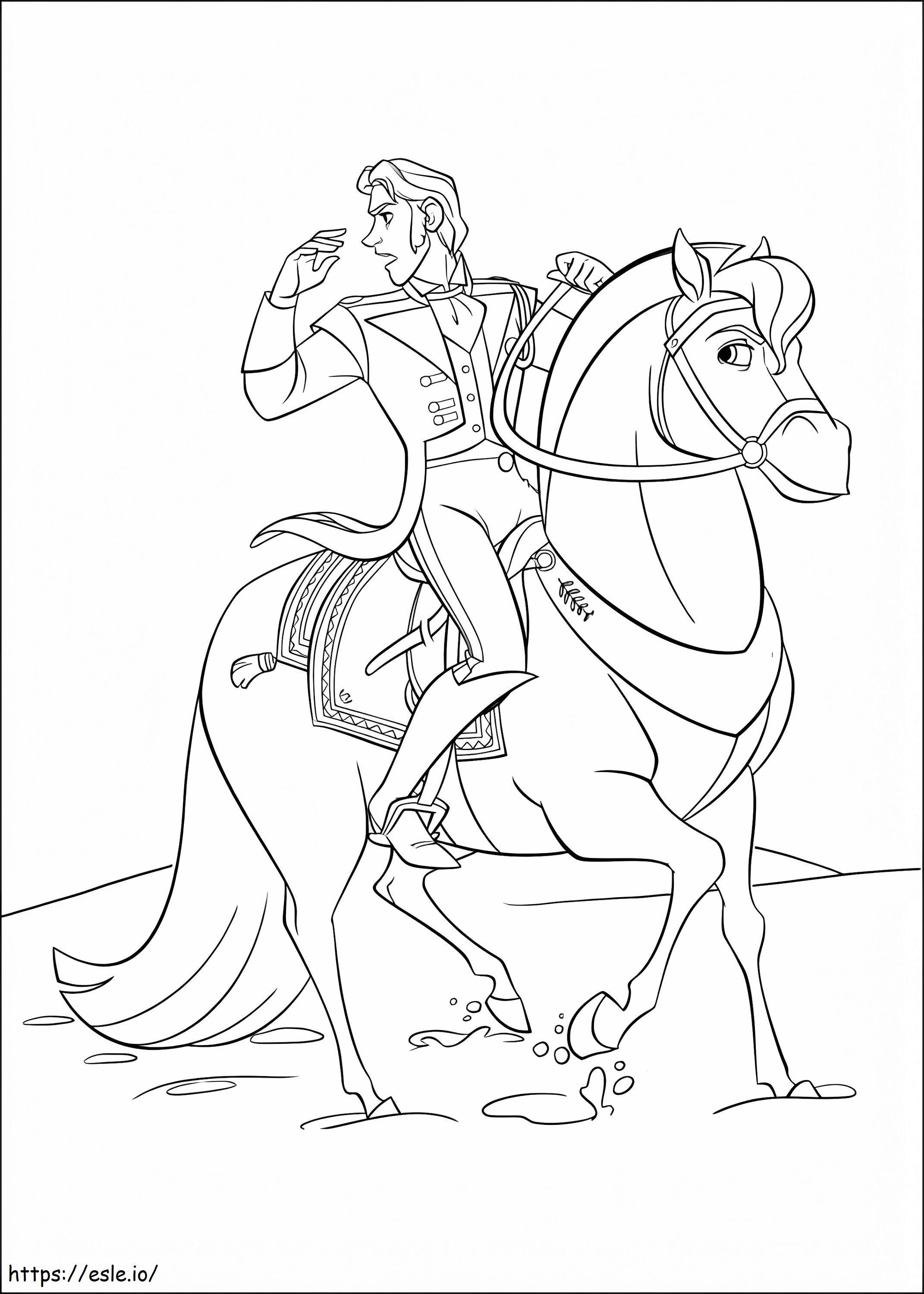 Hans Montando Lemon coloring page