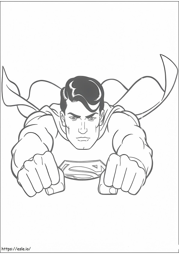 Superman Returns coloring page