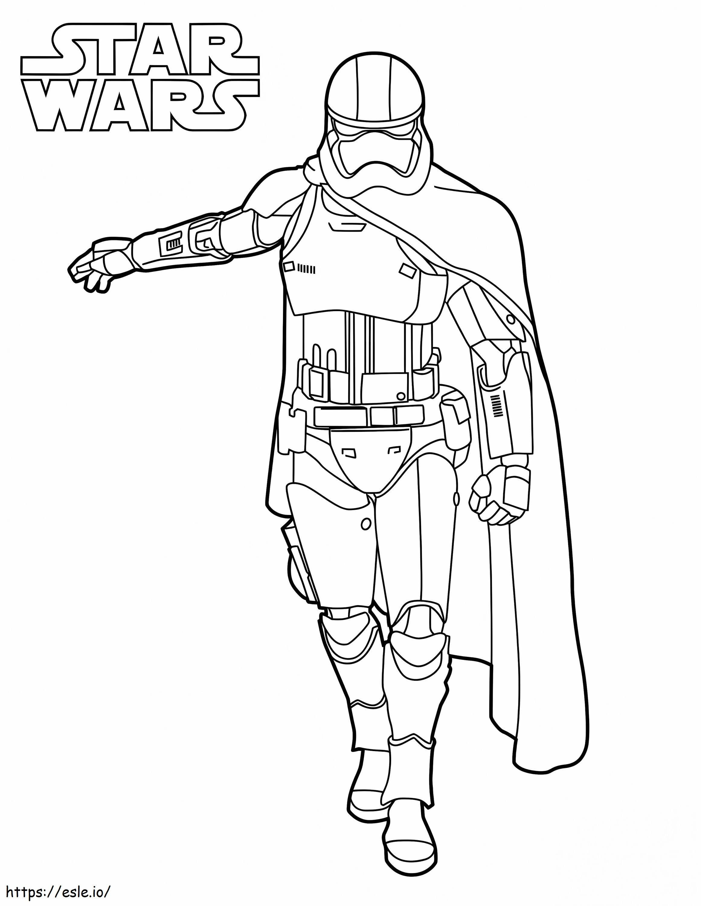 Stormtrooper The Star Wars coloring page