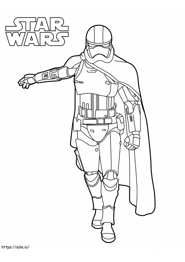 Stormtrooper Guerra nas Estrelas para colorir