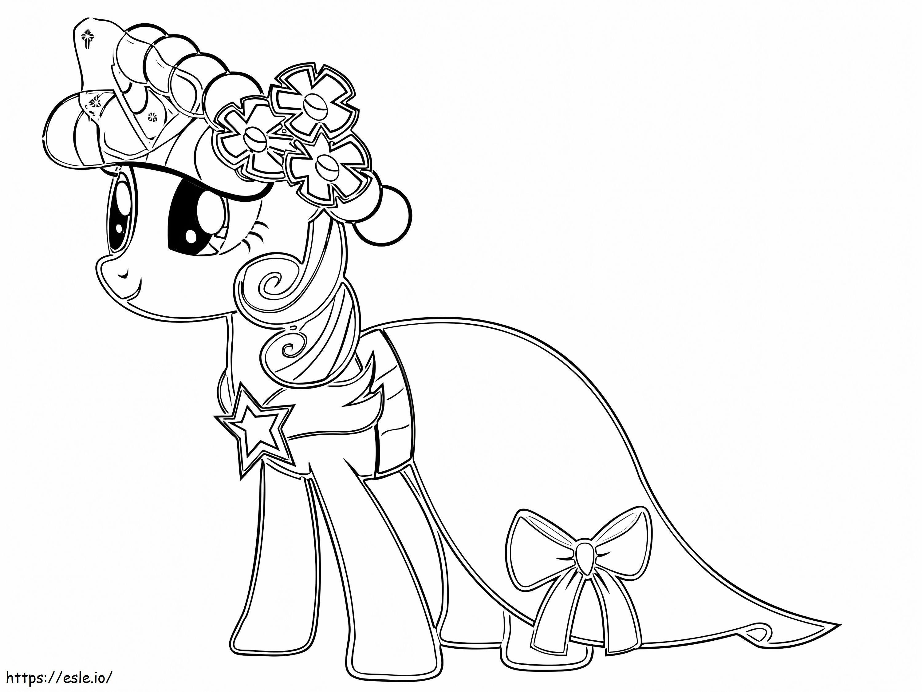 Cute Twilight Sparkle coloring page