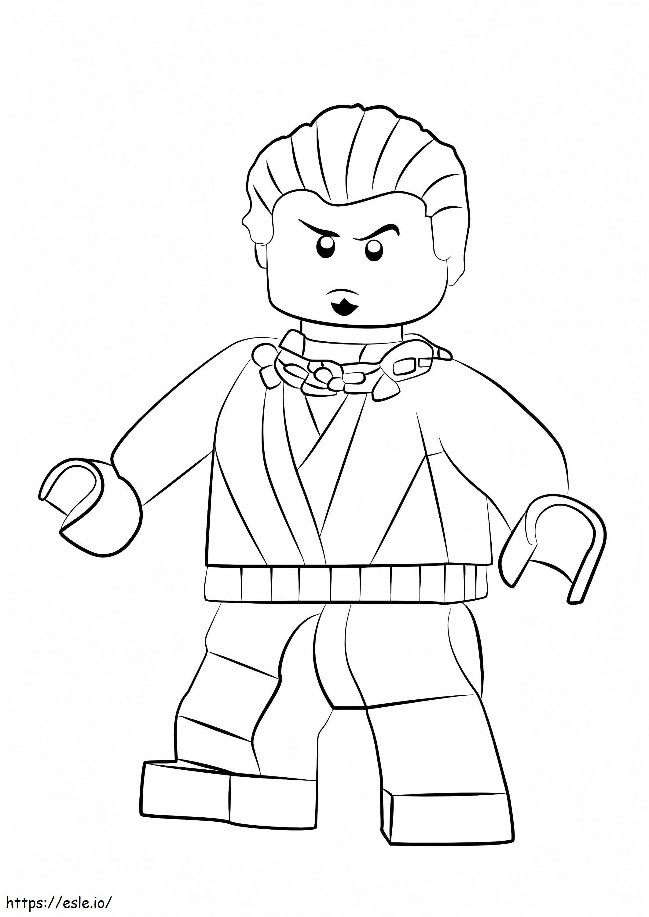 Lego Ninjago Neuro coloring page