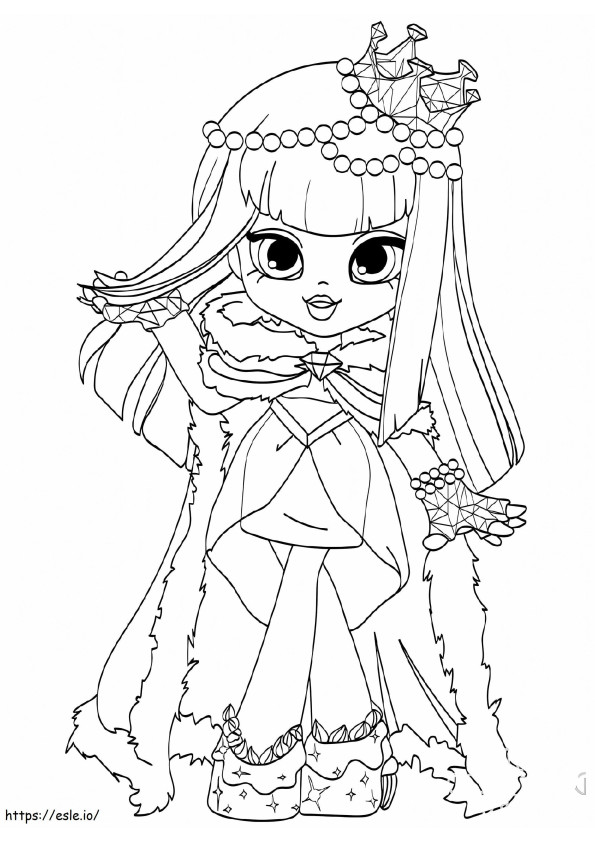 Cute Baby Jessicake coloring page