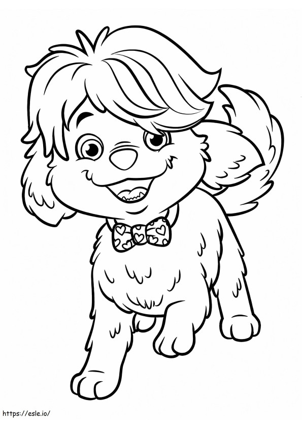 Cute Doodle coloring page