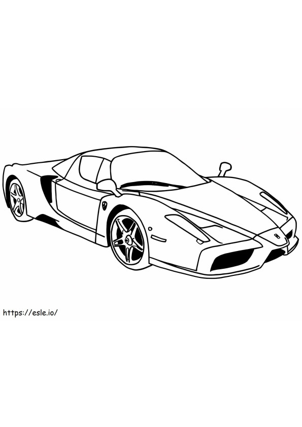 1527151433 Ferrari Enzo para colorir