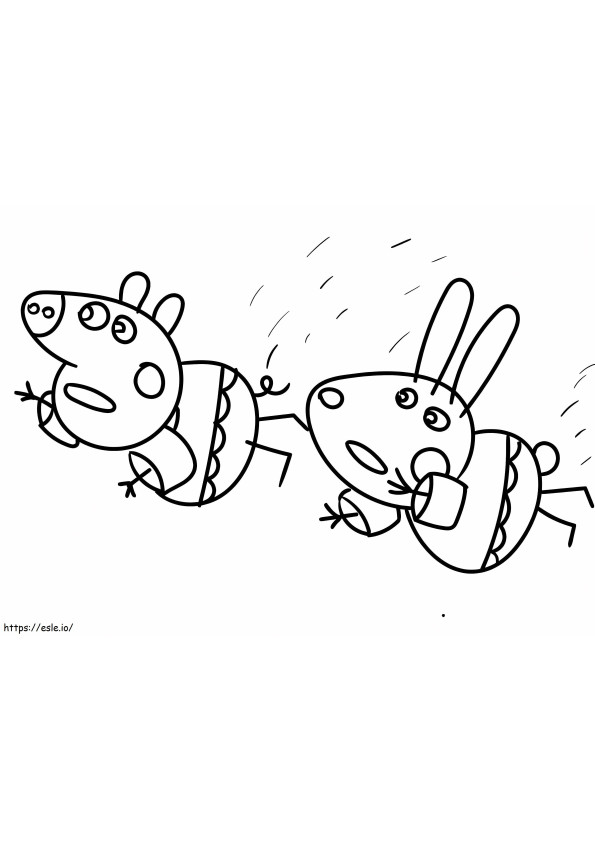 Peppa Pig 3 1 coloring page