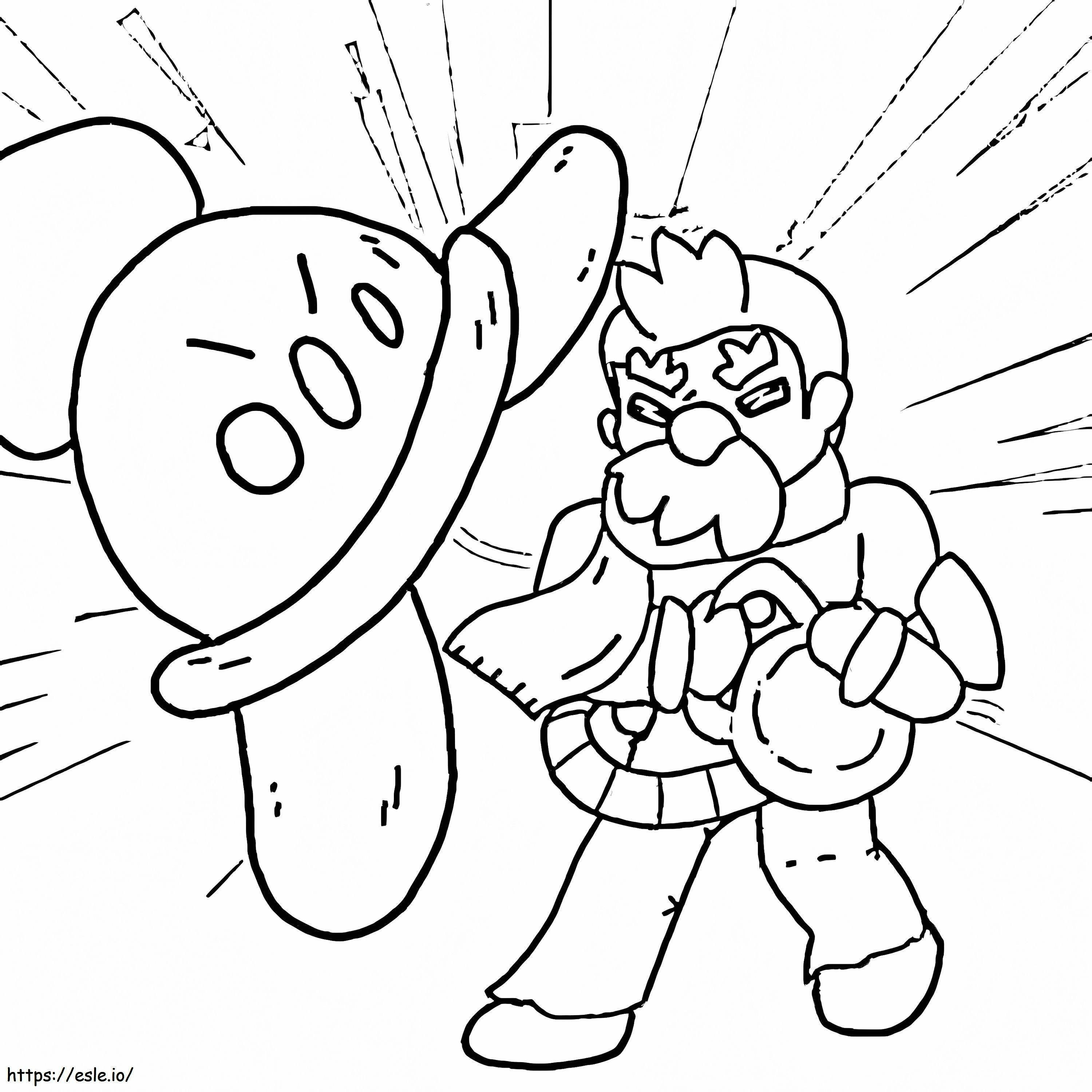 Gale Brawl Stars 8 coloring page