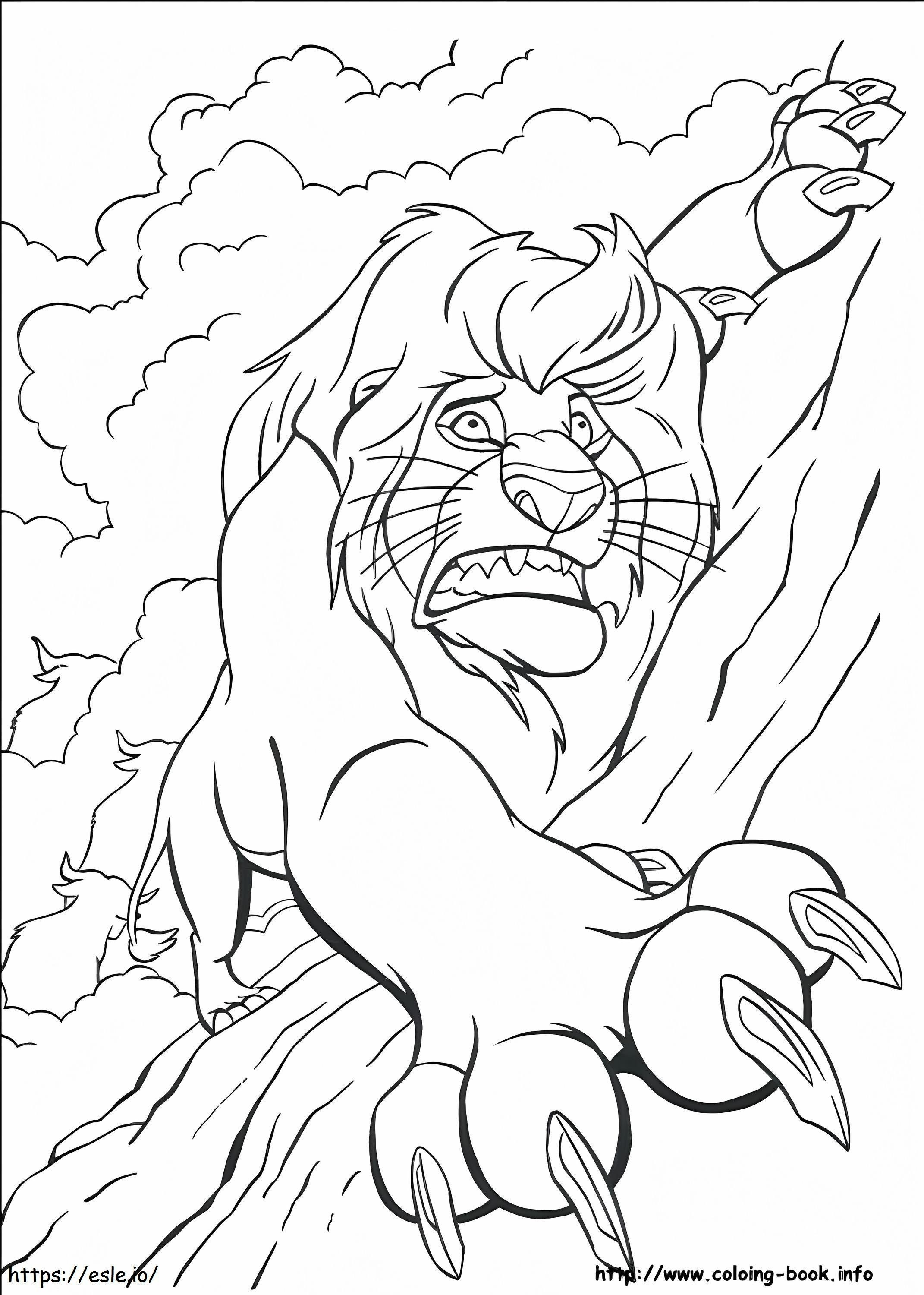 1539403410 The Lion King On Book For 2 Online Game coloring page
