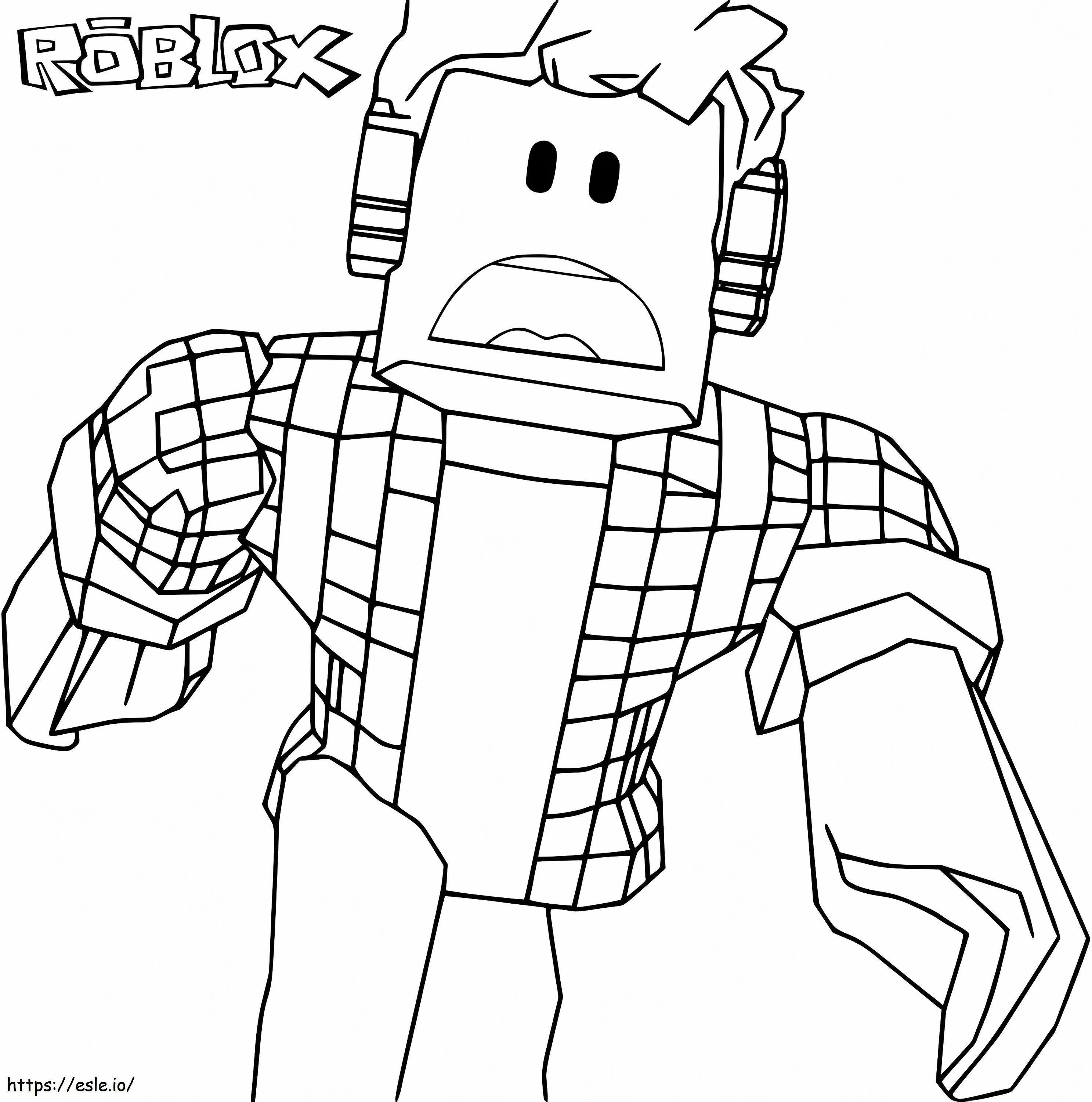 Roblox For Kid coloring page