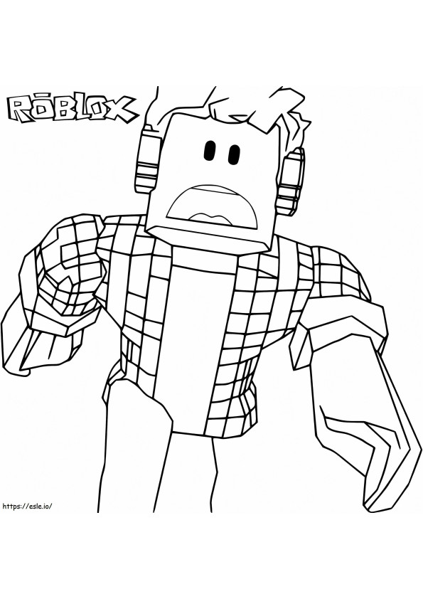 Roblox For Kid coloring page