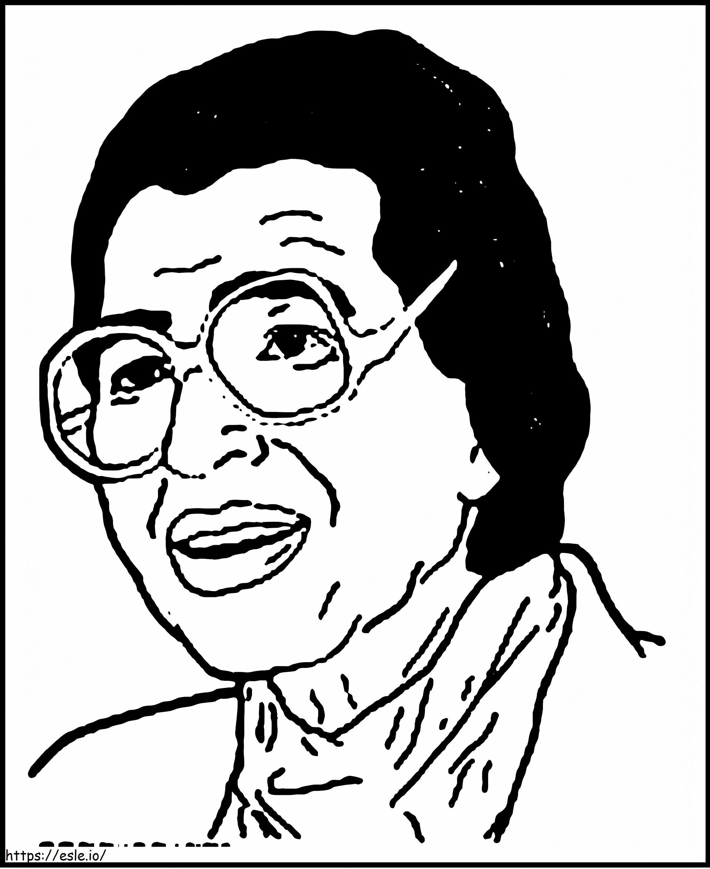 Rosa Parks 8 coloring page